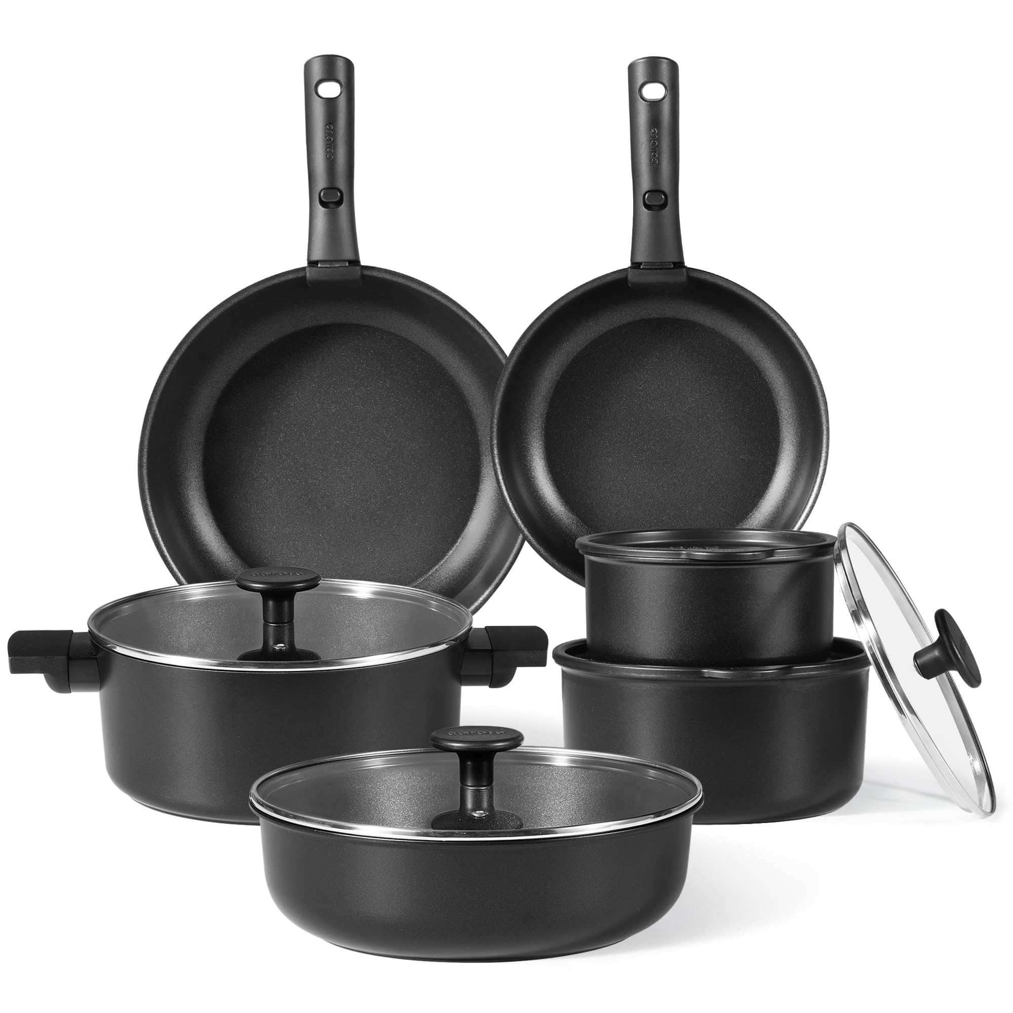 Foto 1 | Juego De Utensilios De Cocina Carote Antiadherentes Con Mango Desmontable, 13 Piezas - Venta Internacional.