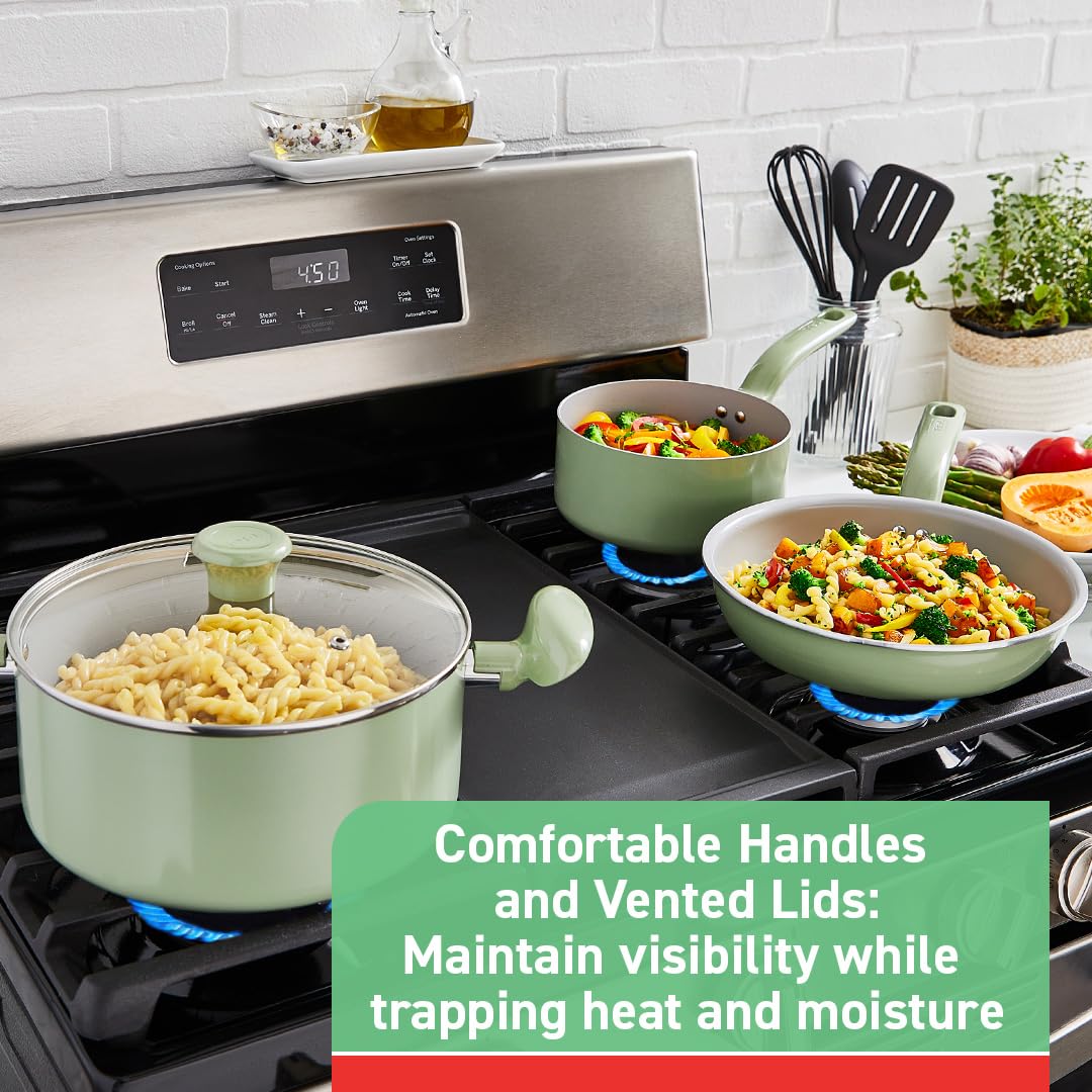 Foto 5 | Juego De Utensilios De Cocina T-fal, Cerámica Reciclada, Antiadherente, 12 Piezas - Venta Internacional.