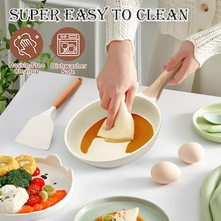 Foto 6 | Juego De Utensilios De Cocina Ewfen, 14 Unidades, Granito, Inducción, Antiadherentes - Venta Internacional.