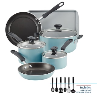 Foto 3 | Juego De Utensilios De Cocina Farberware Cookstart Diamondmax 15 Piezas Aqua - Venta Internacional.