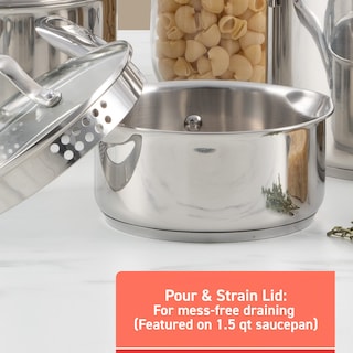 Foto 5 | Juego De Utensilios De Cocina T-fal De Acero Inoxidable, 11 Piezas, Aptos Para Inducción - Venta Internacional.