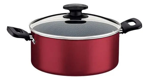 Foto 3 pulgar | Bateria De Cocina 5 Piezas Loreto Roja  Tramontina