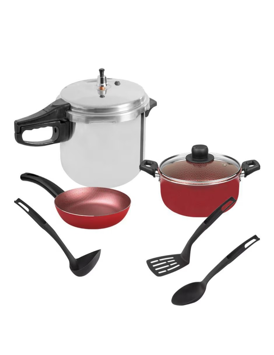 Foto 2 pulgar | Combo Express Classic 7pz (olla Precion+caserola+sarten+utencilios) Ekco