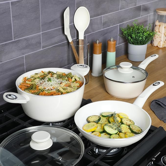 Foto 4 pulgar | Batería de Cocina Gibson 7 Piezas