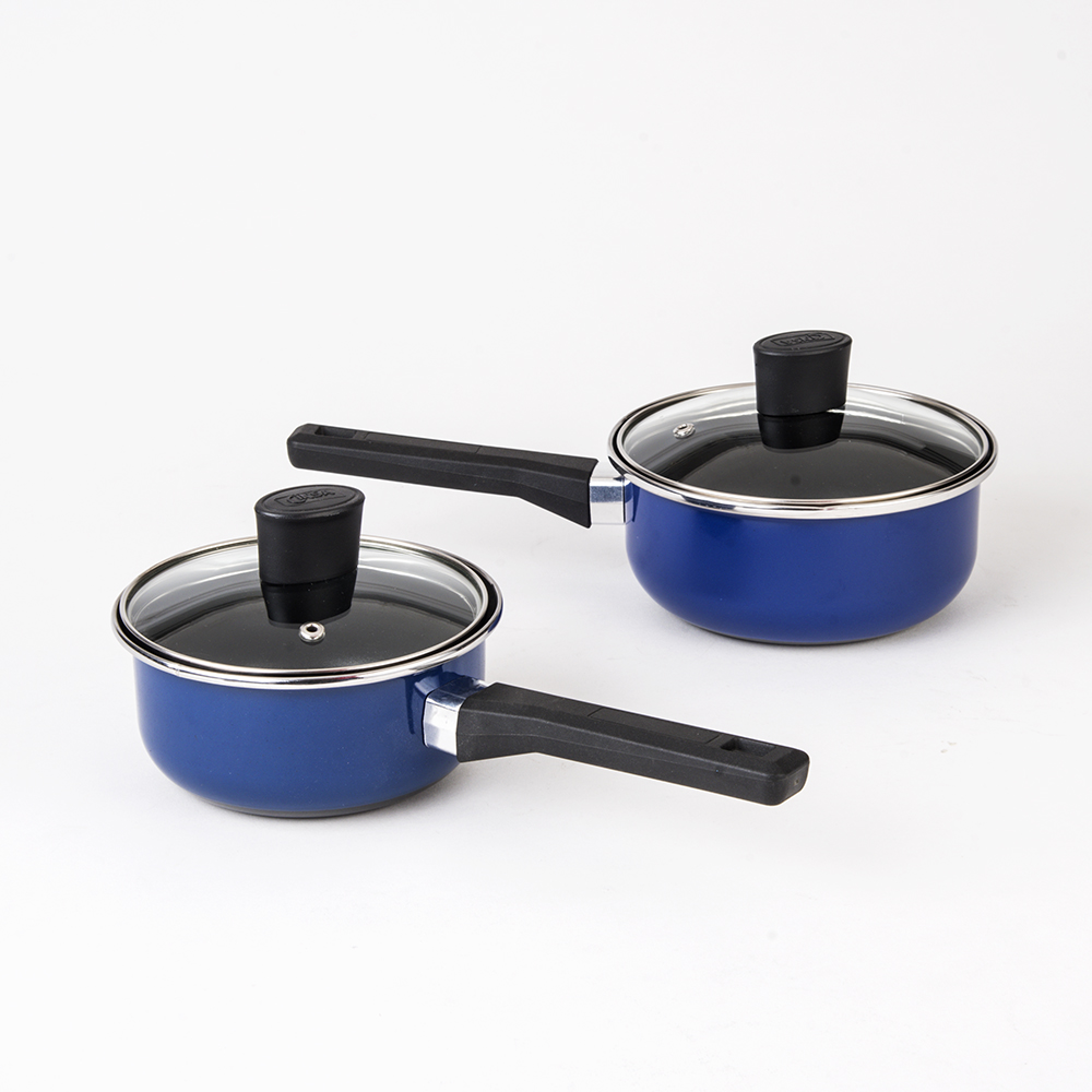 Foto 6 pulgar | Batería De Cocina Cinsa Brillante 7 Piezas Color Azul
