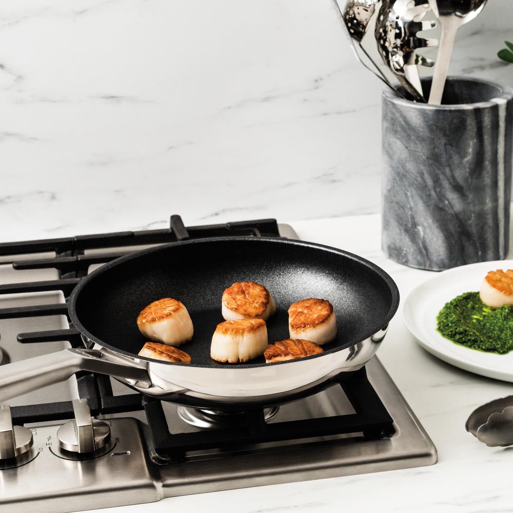 Foto 6 | Batería De Cocina Ninja C69500 Neverstick De 10 Piezas  Aluminio  Antihaderente