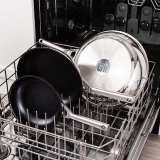 Foto 8 | Batería De Cocina Ninja C69500 Neverstick De 10 Piezas Aluminio Antihaderente