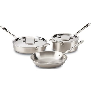 Foto 1 | Juego De Utensilios De Cocina All-clad D5 De Acero Inoxidable De 5 Capas 5 Piezas - Venta Internacional.