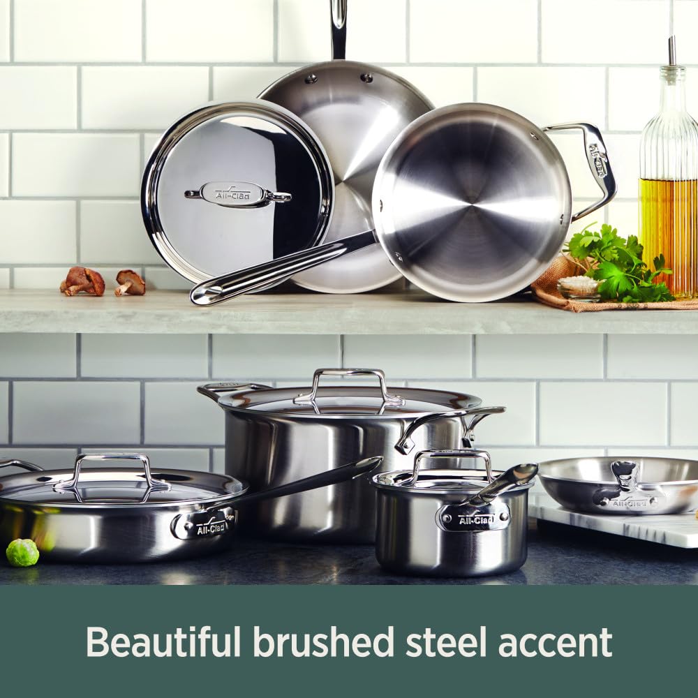 Foto 7 pulgar | Juego De Utensilios De Cocina All-clad D5 De Acero Inoxidable De 5 Capas  5 Piezas - Venta Internacional.