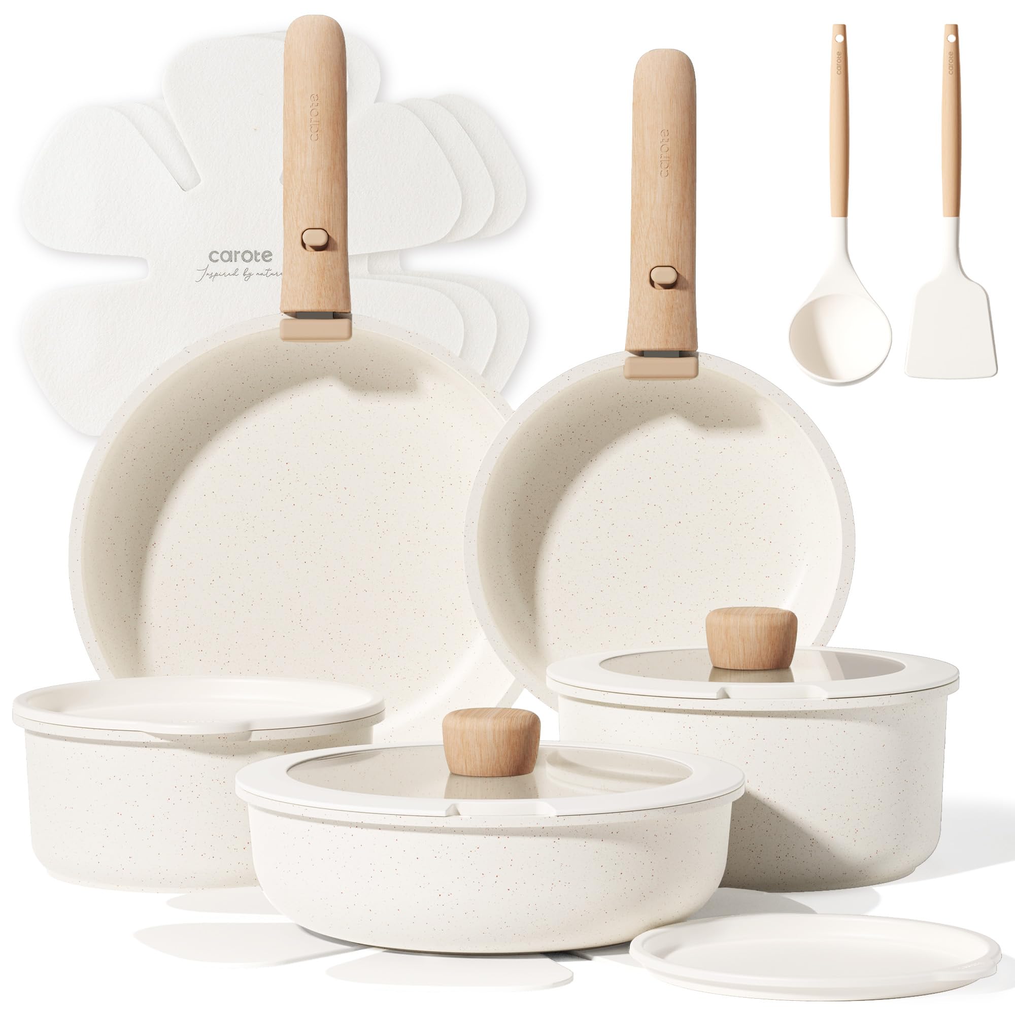 Foto 2 pulgar | Batería de Cocina Carote Antiadherente 17 Piezas-Venta Internacional