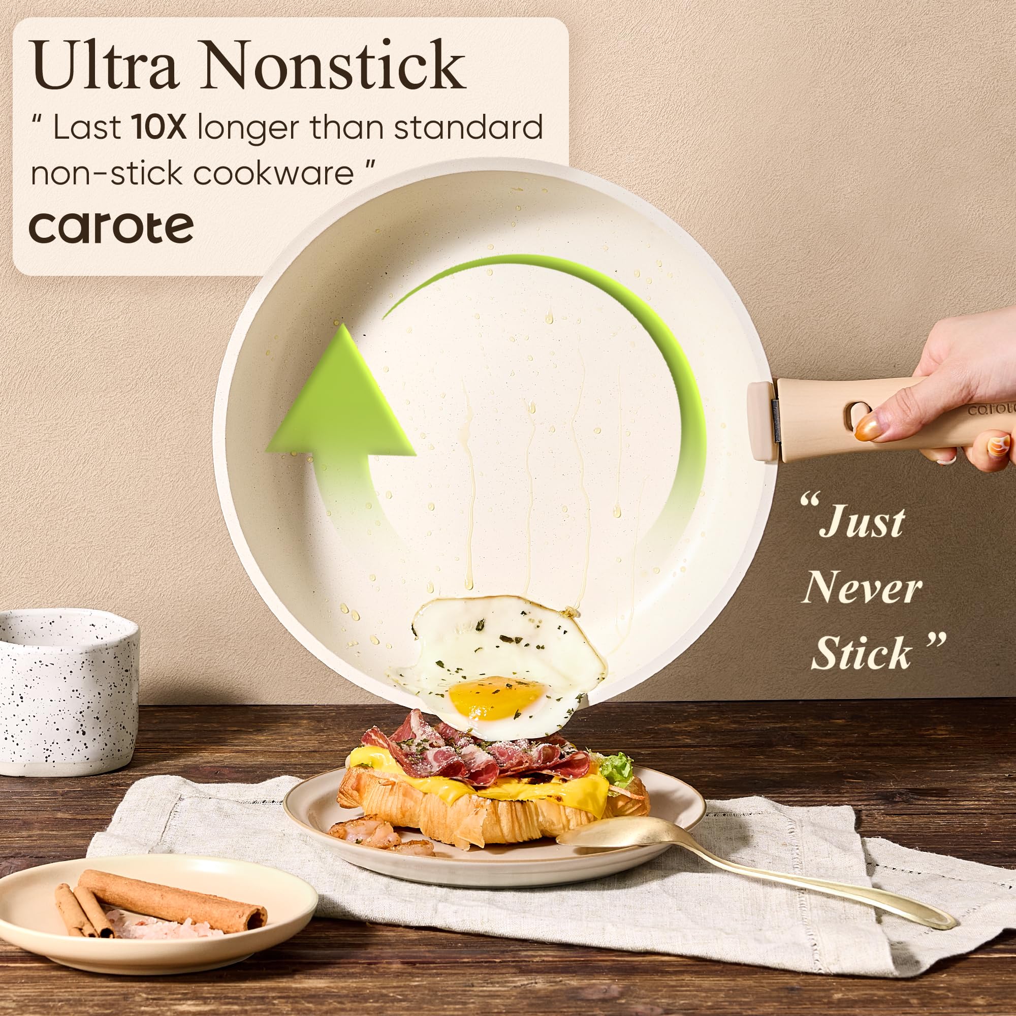 Foto 4 pulgar | Batería de Cocina Carote Antiadherente 17 Piezas-Venta Internacional