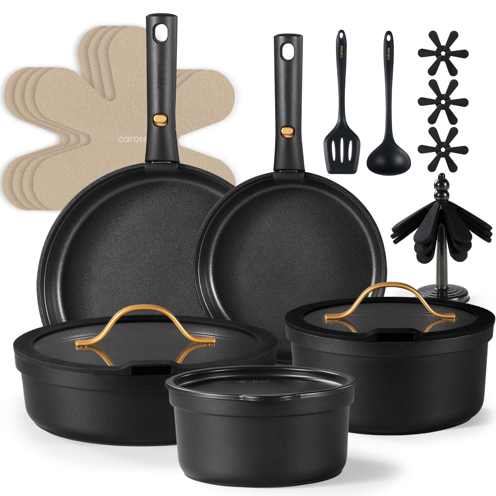 Foto 2 pulgar | Batería de Cocina Carote Antiadherente 20 Piezas-Venta Internacional