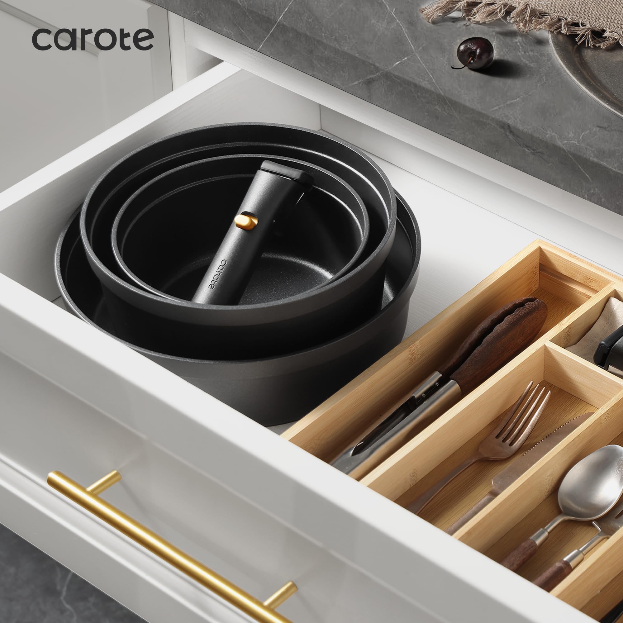 Foto 8 pulgar | Batería de Cocina Carote Antiadherente 20 Piezas-Venta Internacional
