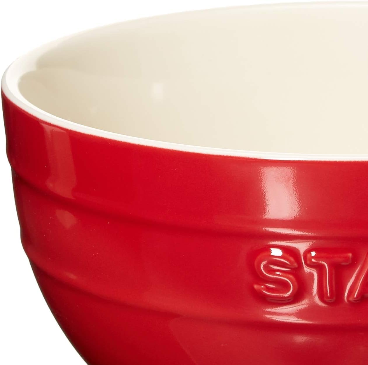 Foto 7 pulgar | Juego De Cuencos Staub Ceramic Large Universal  1.2 L  6.5 Pulgadas  Color Cereza - Venta Internacional.
