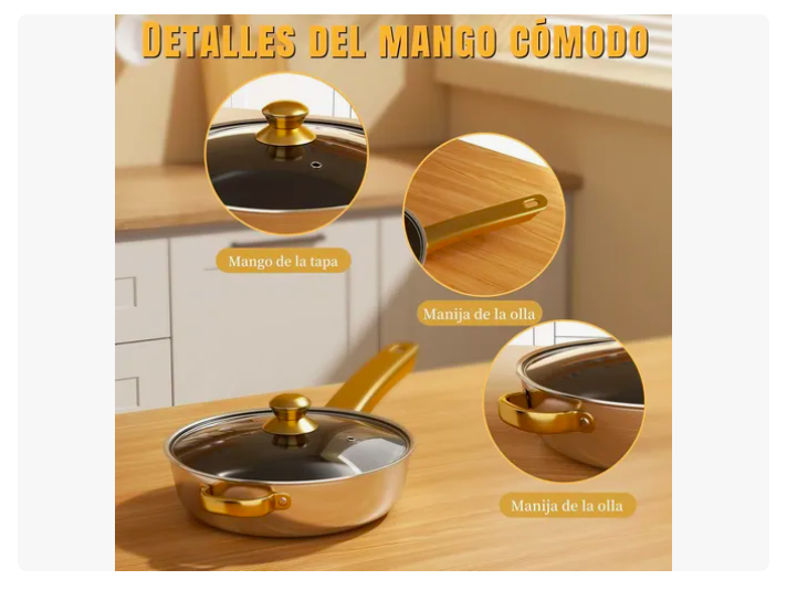 Foto 4 pulgar | Batería De Cocina Xtellar  De Acero Inoxidable 18piezas Antiadherente