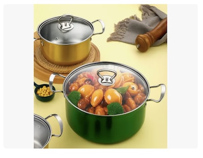 Foto 4 | Batería de Cocina Xtellar de Acero Inoxidable 10 Piezas