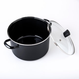 Foto 4 | Batería De Cocina Santiago Cinsa 6 Piezas Negro Con Tapa De Vidrio