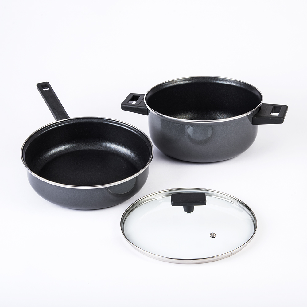 Foto 4 pulgar | Batería De Cocina Cinsa Duramax Con Antiadherente 13 Piezas
