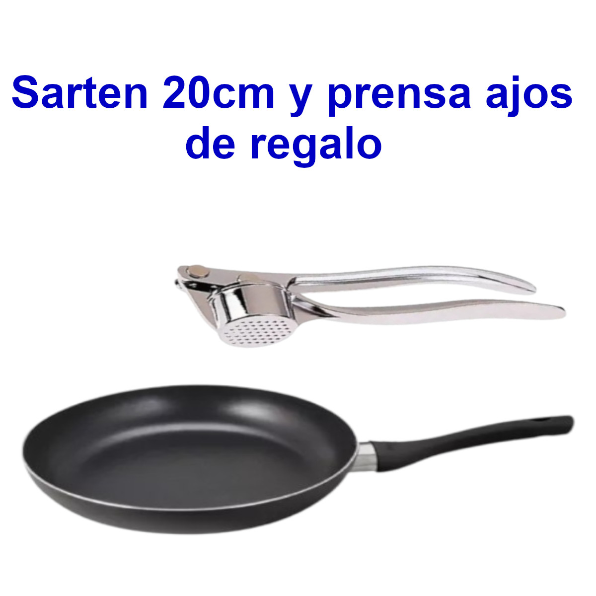 Foto 3 pulgar | Olla Presión T-fal 16lt Con Sarten Y Prensa Ajos De Regalo