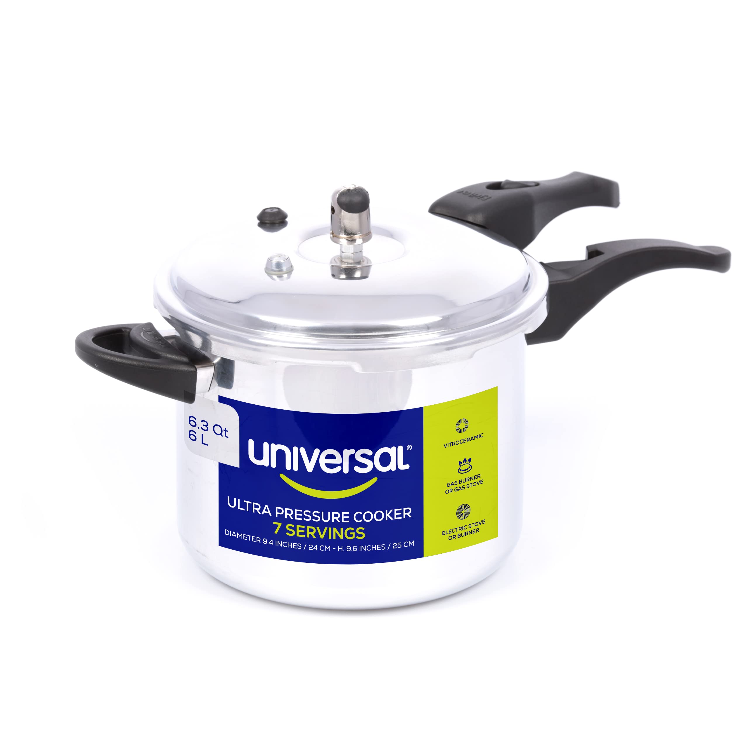 Olla A Presión Universal Ultra Antioxidante De 6,3 Cuartos De Galón/6 Litros Para 7 Porciones - Venta Internacional. $2,223