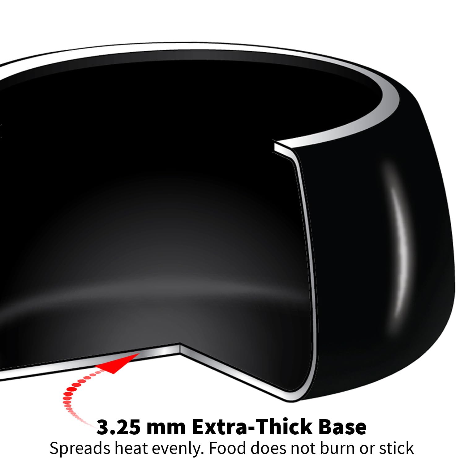 Foto 8 pulgar | Olla A Presión Hawkins Cb20, Anodizada Dura, 2 Litros, Contura, Color Negro - Venta Internacional.