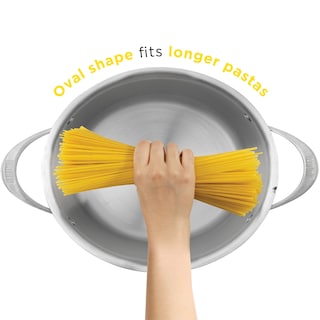 Foto 3 | Olla Para Pasta Bialetti De Acero Inoxidable De 6 Litros Con Tapa De Colador Antiadherente - Venta Internacional.