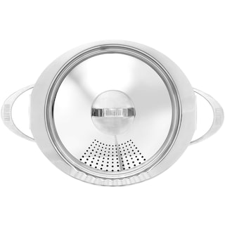 Foto 7 | Olla Para Pasta Bialetti De Acero Inoxidable De 6 Litros Con Tapa De Colador Antiadherente - Venta Internacional.