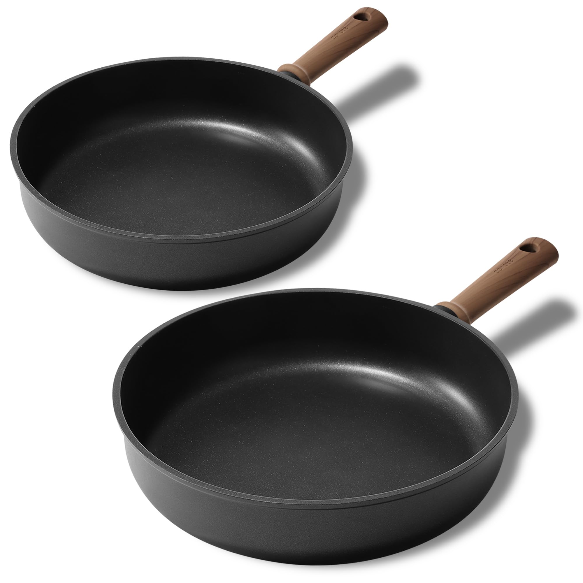 Foto 1 | Sartenes Carote Antiadherentes de Titanio 2 Piezas - Venta Internacional