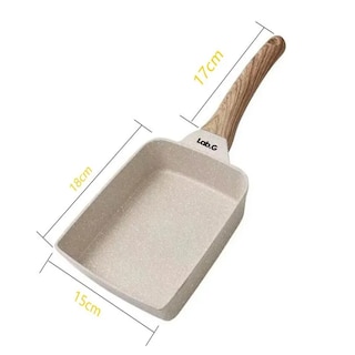 Foto 3 | Sartén Antiadherente Sartén Grill De Mármol Set Cocina Lab.g Blanco