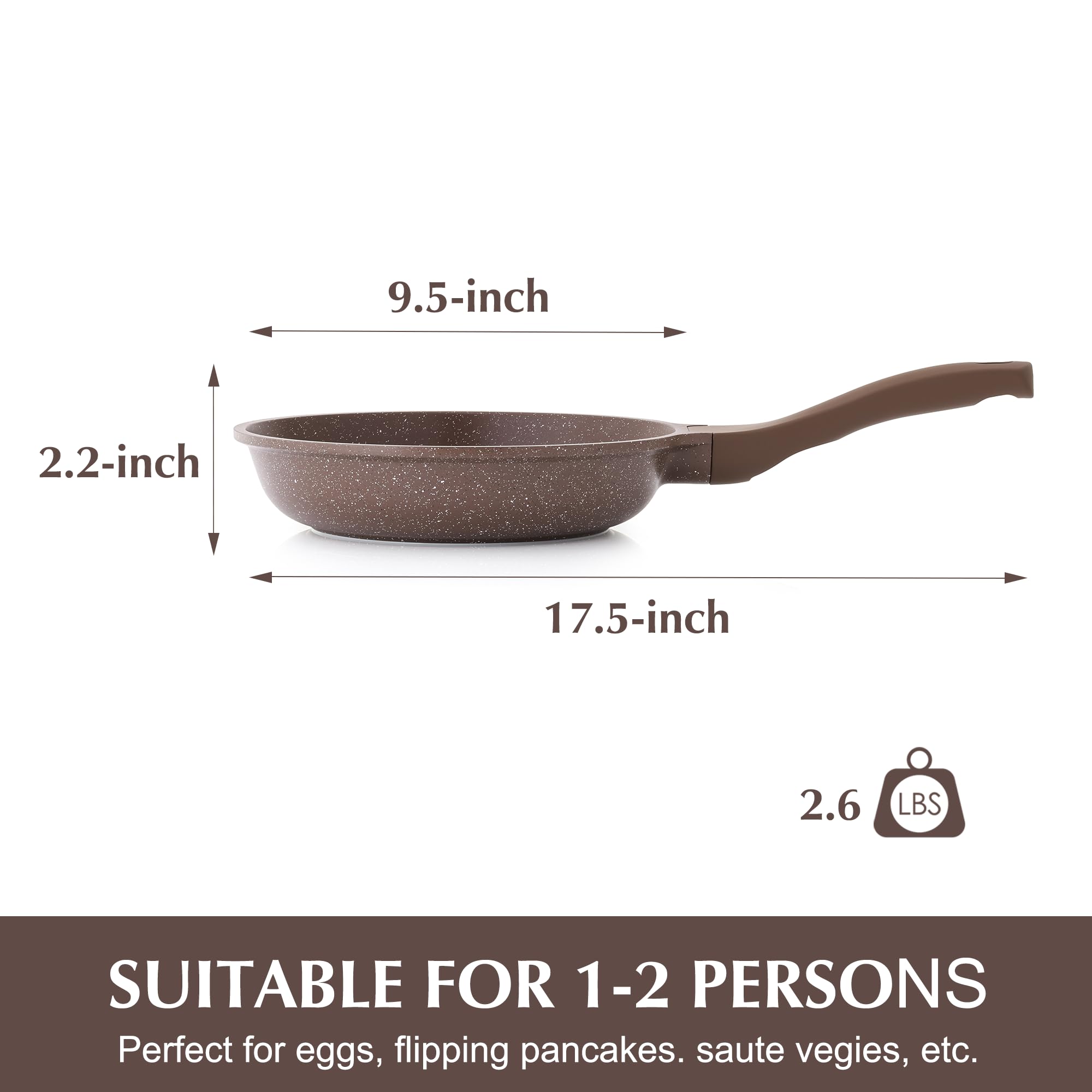 Foto 7 pulgar | Sartén Sensarte Antiadherente 24 cm-Venta Internacional