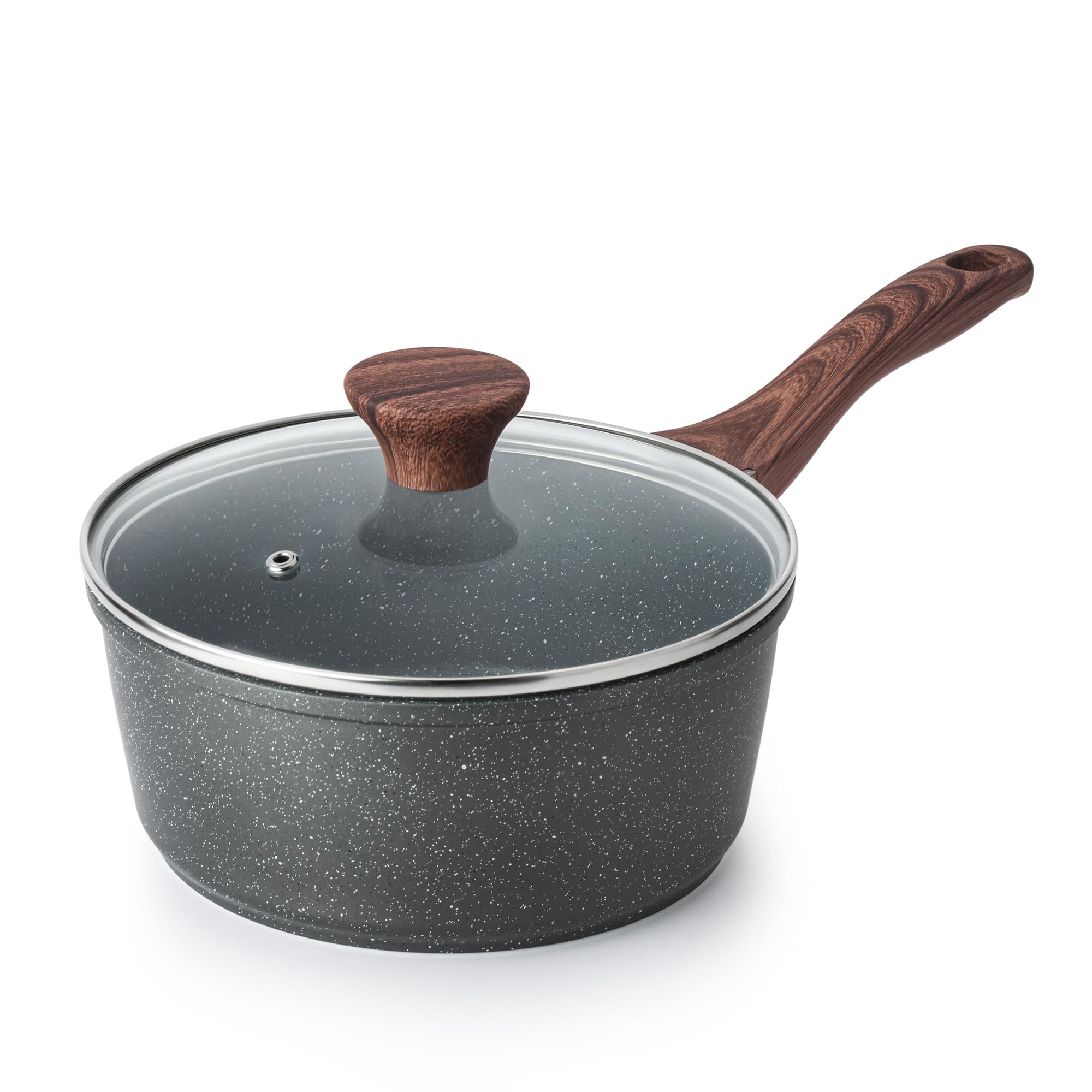 Foto 2 pulgar | Sartén Sensarte Antiadherente De 1,5 Litros Con Tapa, Revestimiento De Granito Suizo - Venta Internacional.