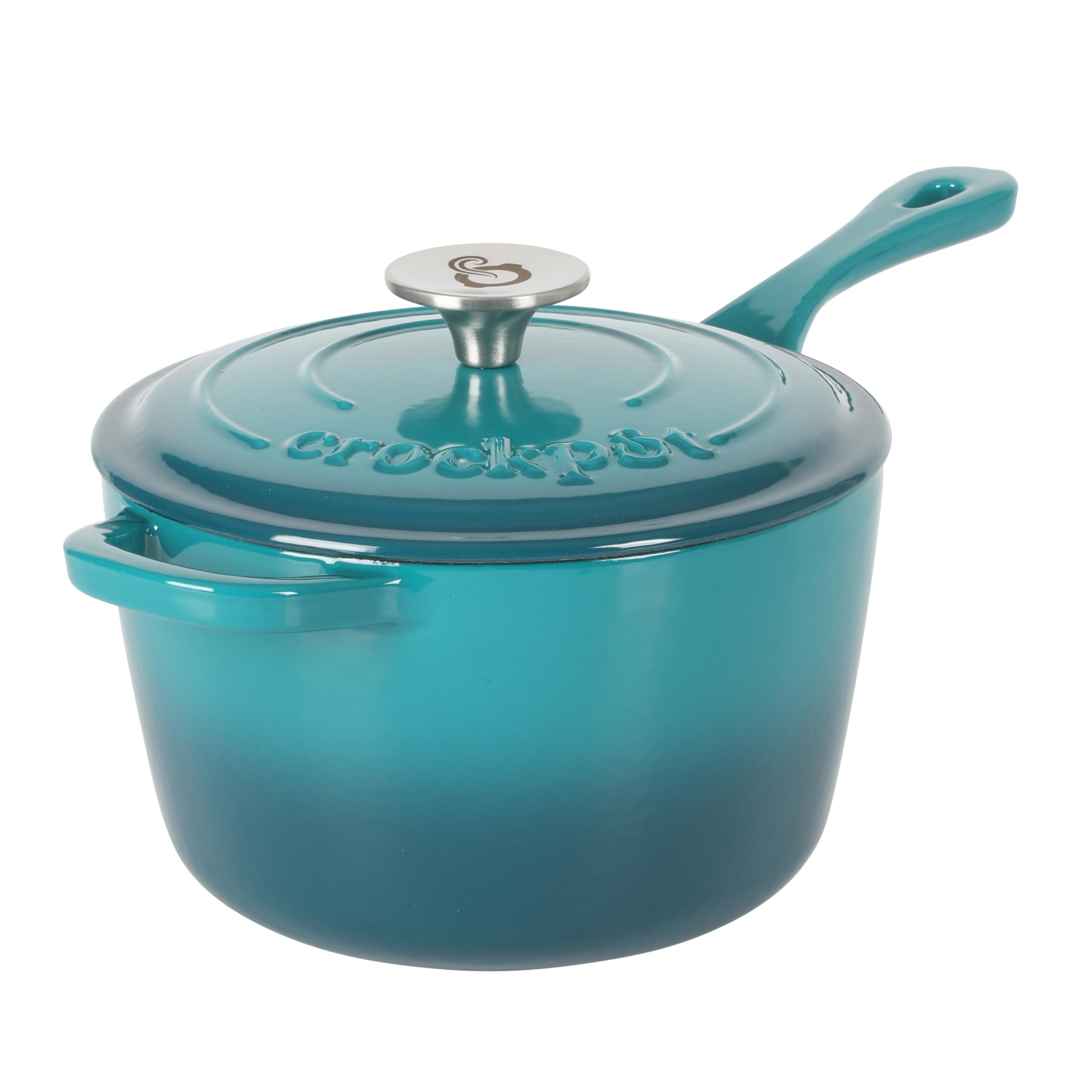 Sartén Crock-pot de Hierro Fundido Esmaltado 3 Litros con Tapa - Venta Internacional