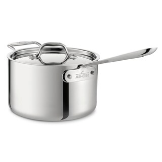 Foto 1 | Sartén All-clad D3 De 3 Capas De Acero Inoxidable De 4 Litros Con Tapa De Inducción - Venta Internacional.