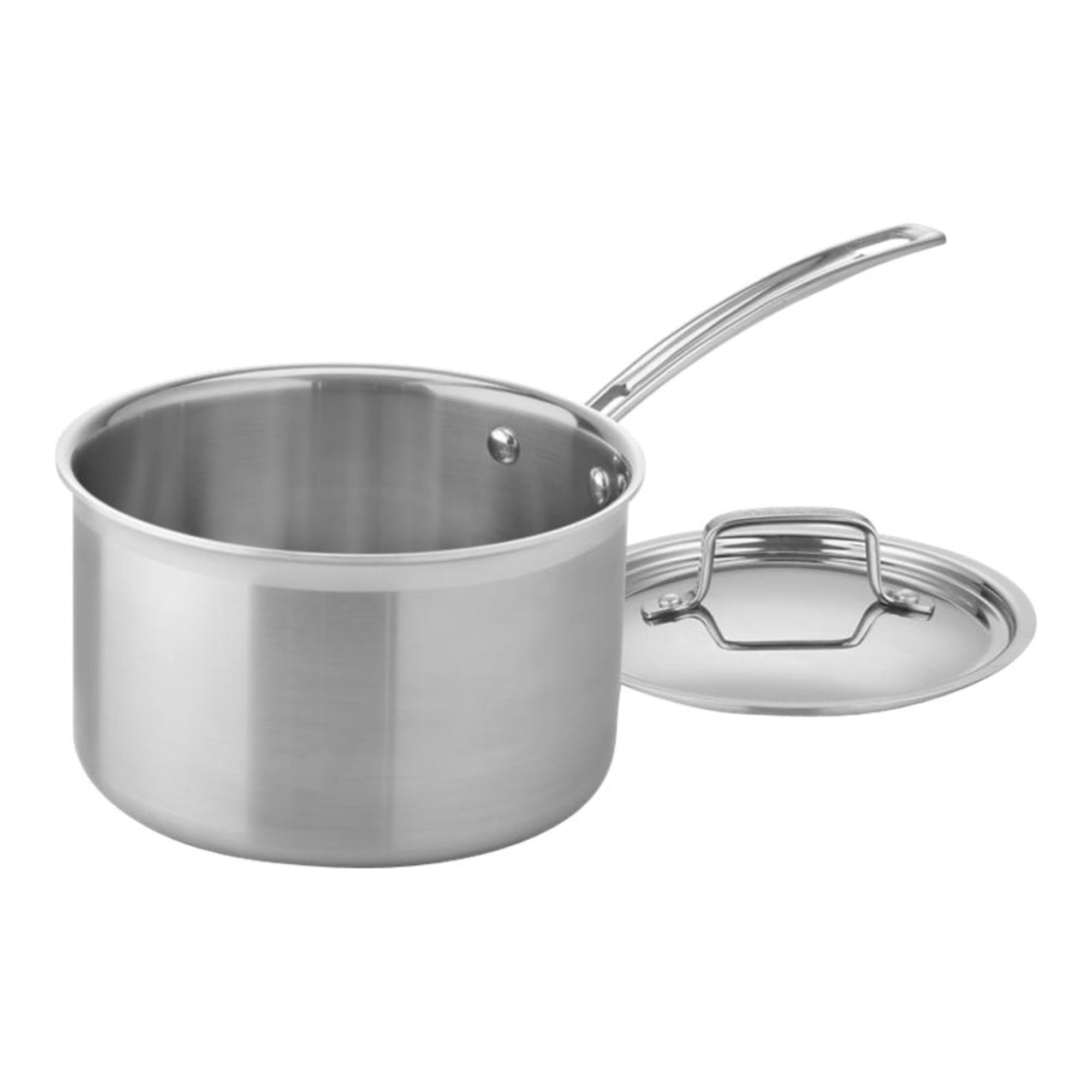 Cacerola Cuisinart Multiclad Pro De Triple Capa, Acero Inoxidable, 4 Litros - Venta Internacional.