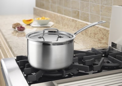 Foto 2 | Cacerola Cuisinart Multiclad Pro De Triple Capa, Acero Inoxidable, 4 Litros - Venta Internacional.