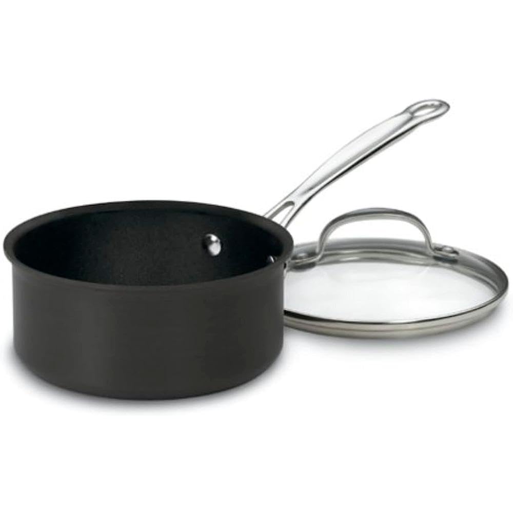 Cacerola Cuisinart 619-18, Antiadherente, Anodizada, 2 Litros, Con Tapa - Venta Internacional.