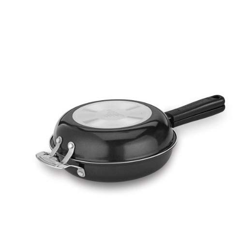 Foto 4 | Sartén Cuisinart Fp2-24bk Para Frittata, Antiadherente, 24 Cm, Color Negro Y Acero Inoxidable - Venta Internacional.