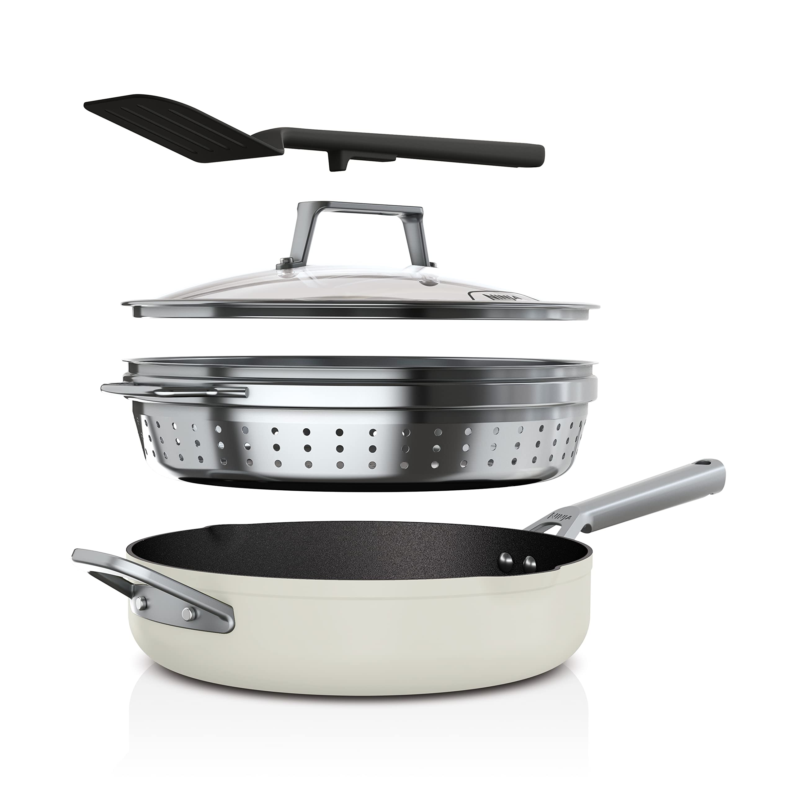 Foto 2 pulgar | Sartén Cookware Ninja Cw102wh Foodi Neverstick Possible 4 L - Venta Internacional