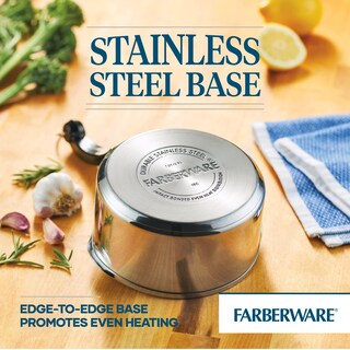 Foto 5 | Cacerola Farberware Classic De Acero Inoxidable De 1 Litro Con Tapa Coladora - Venta Internacional.