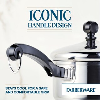 Foto 6 | Cacerola Farberware Classic De Acero Inoxidable De 1 Litro Con Tapa Coladora - Venta Internacional.