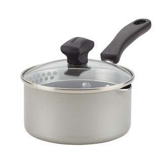 Foto 1 | Cacerola Farberware Cookstart Diamondmax, Antiadherente, 1 Litro, Color Plateado - Venta Internacional.