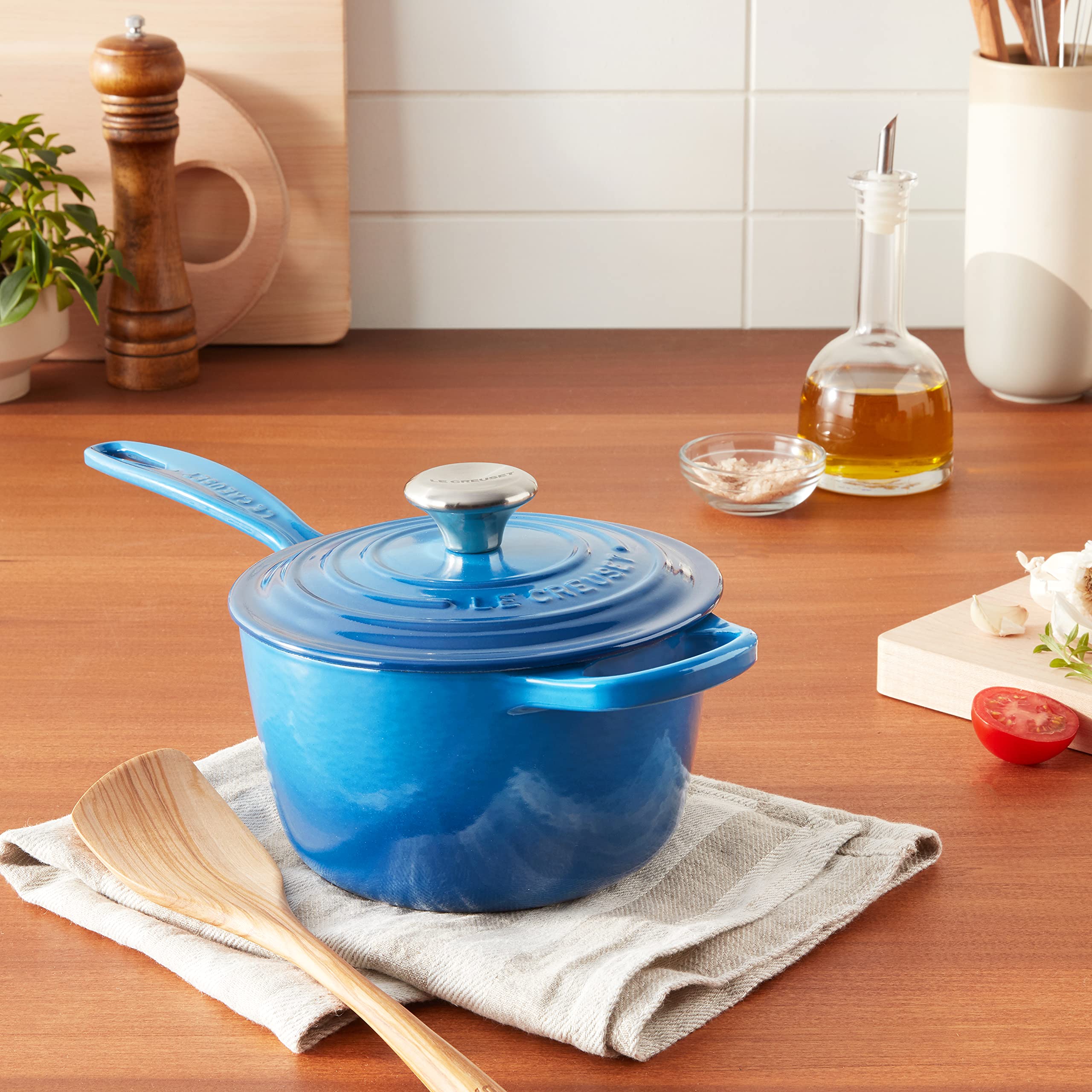 Foto 3 pulgar | Cacerola Le Creuset De Hierro Fundido Esmaltado Signature De 1,75 L Marseille - Venta Internacional.