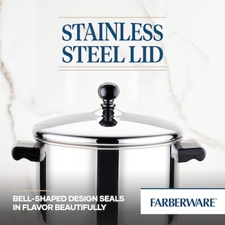 Foto 6 | Cacerola Farberware Classic De Acero Inoxidable De 4 Litros Con Tapa - Venta Internacional.