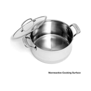 Foto 2 | Cacerola Cuisinart Contour Acero Inoxidable 6 L con Tapa de Vidrio - Venta Internacional