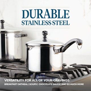 Foto 2 | Cacerola Farberware Classic De Acero Inoxidable De 3 Litros Con Tapa - Venta Internacional.