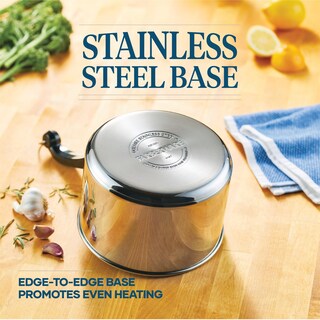 Foto 5 | Cacerola Farberware Classic De Acero Inoxidable De 3 Litros Con Tapa - Venta Internacional.