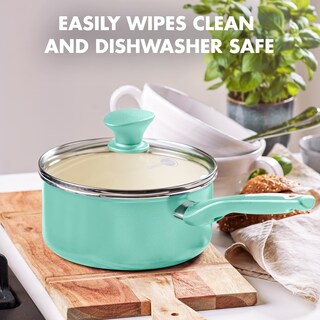 Foto 4 | Cacerola Greenpan Rio Healthy De Cerámica Antiadherente De 2 Litros Con Tapa - Venta Internacional.