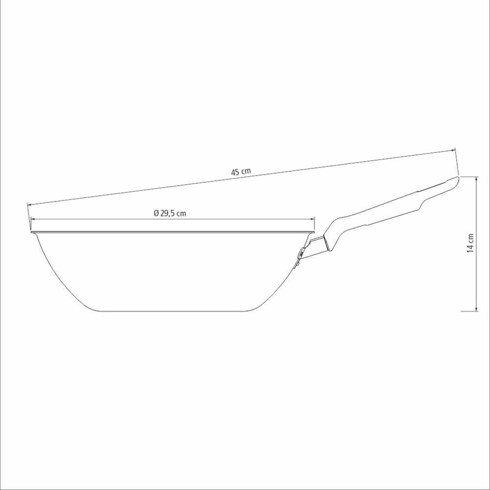 Foto 5 pulgar | Wok Tramontina 20395728 color Rojo Loreto en Aluminio con Revestimiento Interno y Externo Antiadherente Starflon