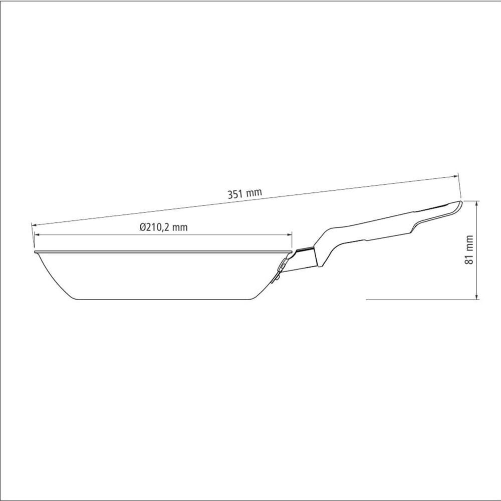 Foto 5 | Sartén Tramontina Loreto 24 cm
