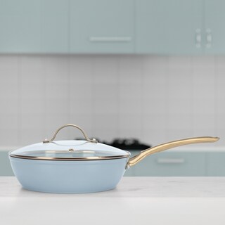 Foto 5 | Sartén Antiadherente De Aluminio Forjado Con Tapa Crown Baccara Magnetic Bd26